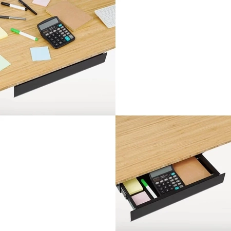 Szuflada podblatowa metalowa